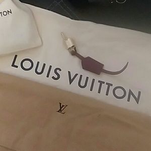 Authentic Louis Vuitton lock and key